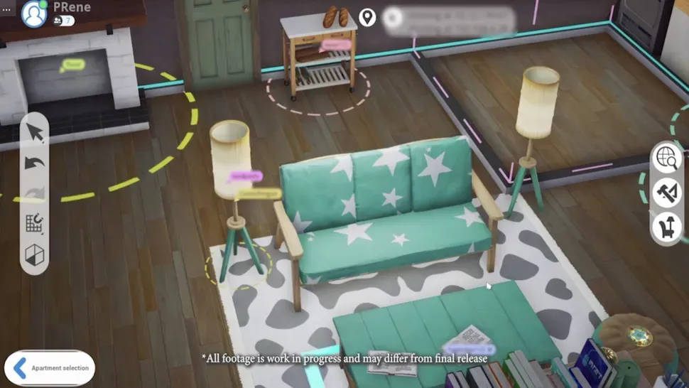 Потенциальные изображения режима строительства в The Sims 5