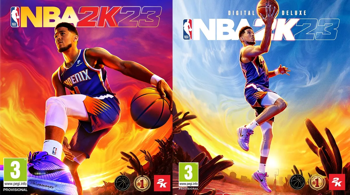 Девин Букер на обложках NBA 2K23