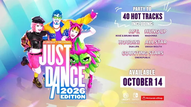 Just Dance 2026 Edition также была анонсирована в рамках презентации. Игра выйдет 14 октября 2025 года
