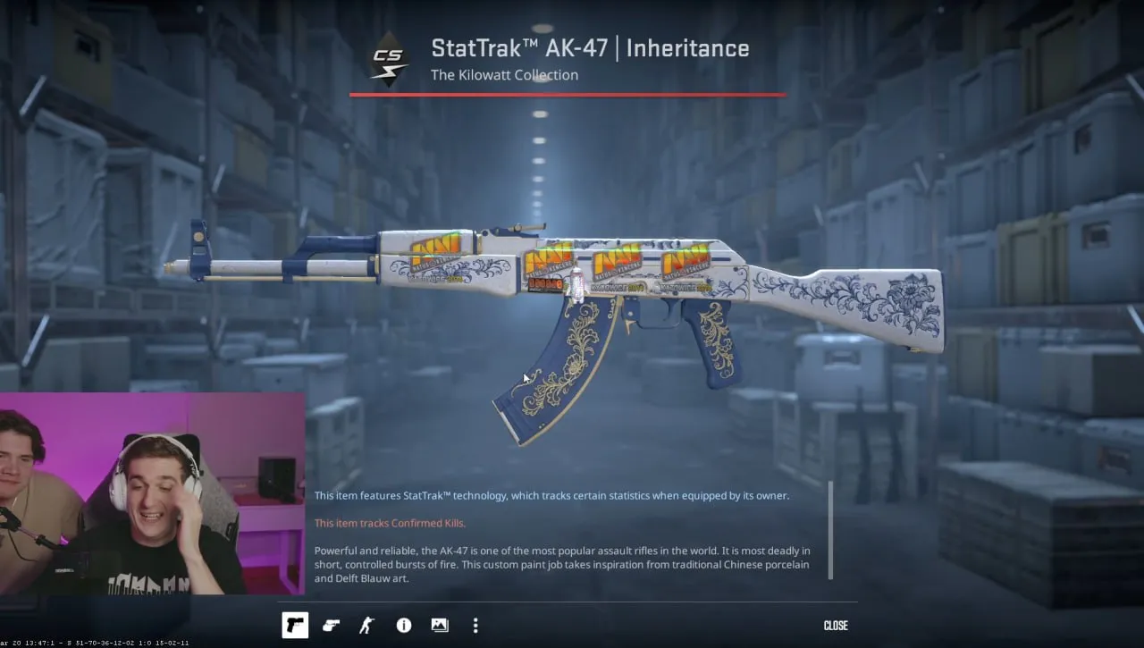 AK-47 | Inheritance + NAVI (Holo)