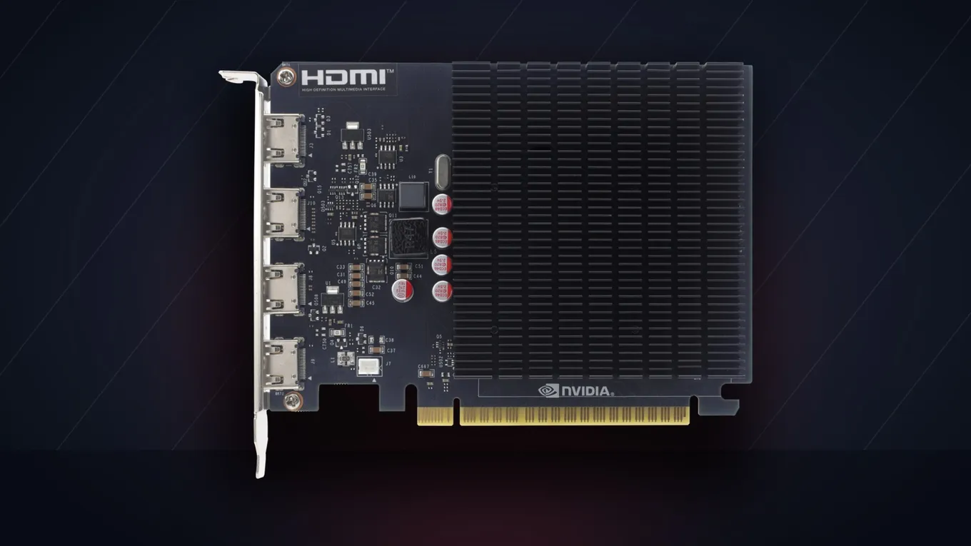 Видеокарта Biostar VN7313TG46 с четырьмя HDMI, изображение BIOSTAR