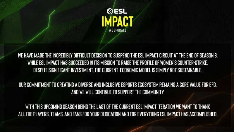 Заявление от ESL