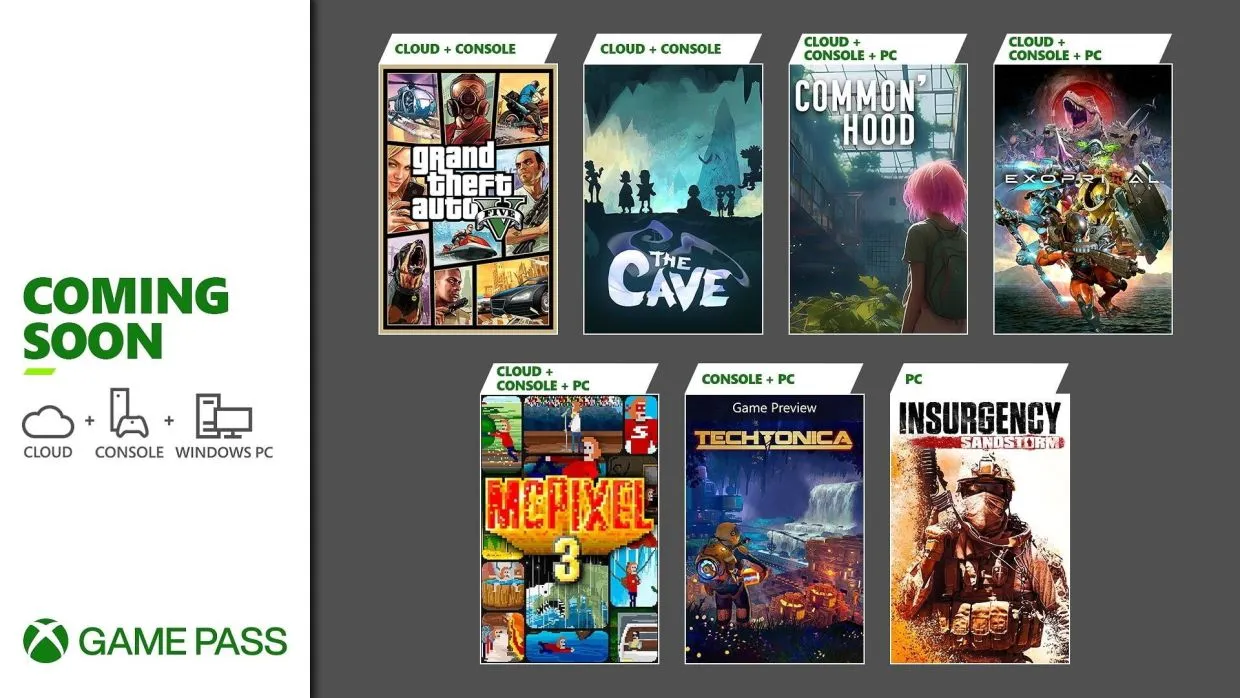 Июльская подборка Xbox Game Pass