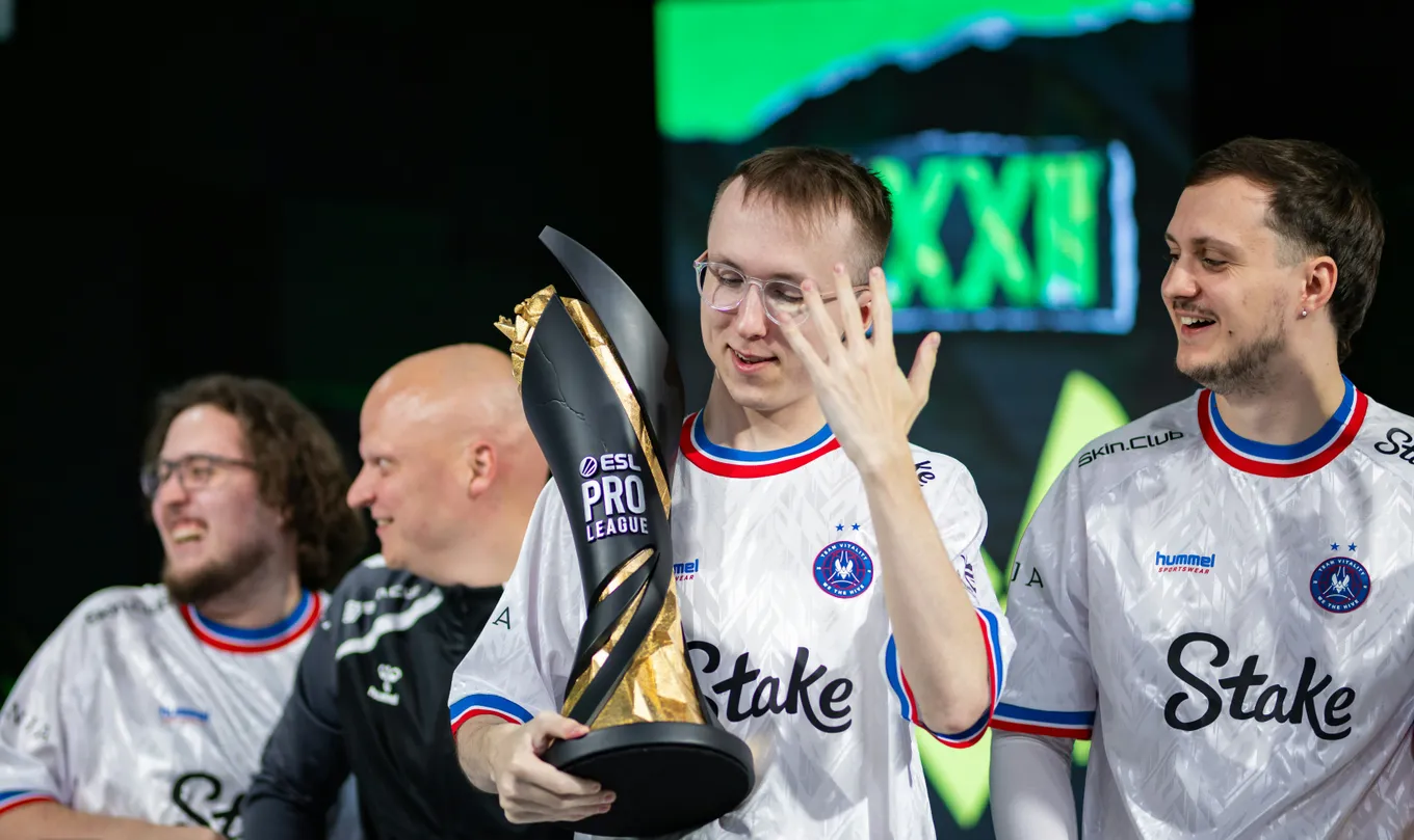 Для ropz это уже пятый трофей ESL Pro League