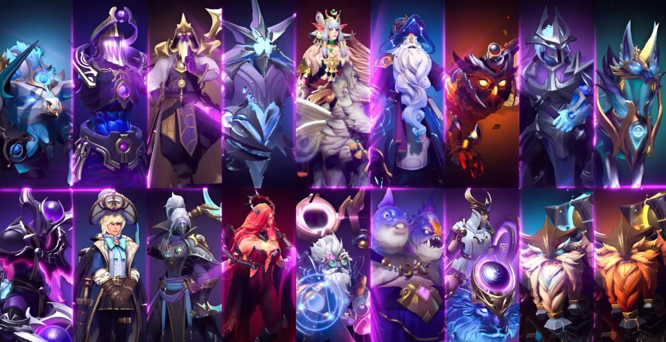 Все сеты из сокровищницы Cosmic Heroes' Hoard
