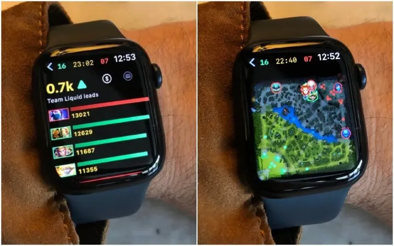 Приложение на Apple Watch для отслеживания матчей по Dota 2