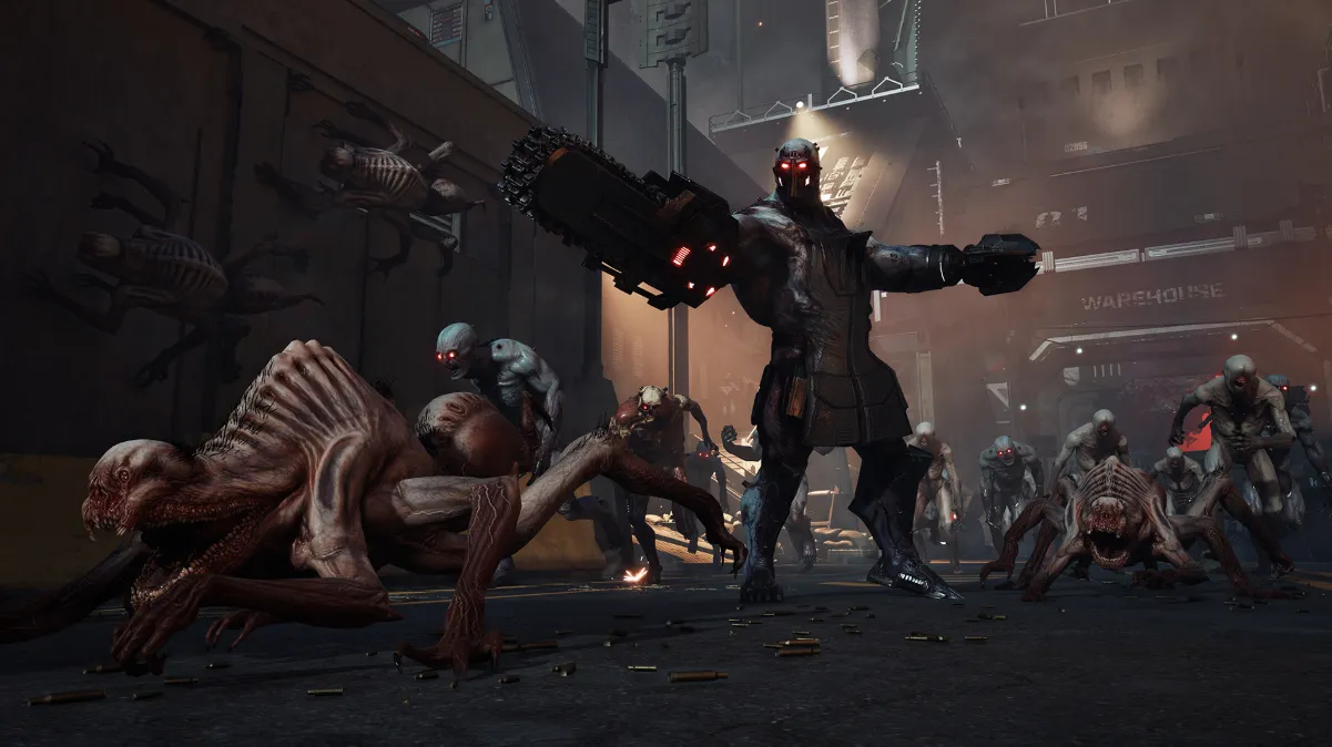 Главные особенности Killing Floor 3: кооперативный режим, большое количество крови, разнообразное оружие, уникальные монстры и перки