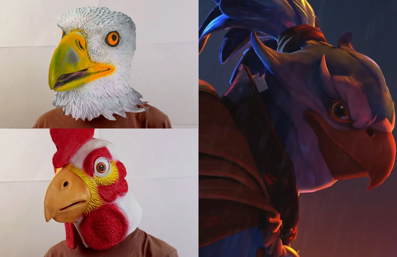 Kez мгновенно получил клеймо квадробера и был прозван в сообществе Dota 2 петухом или курицей