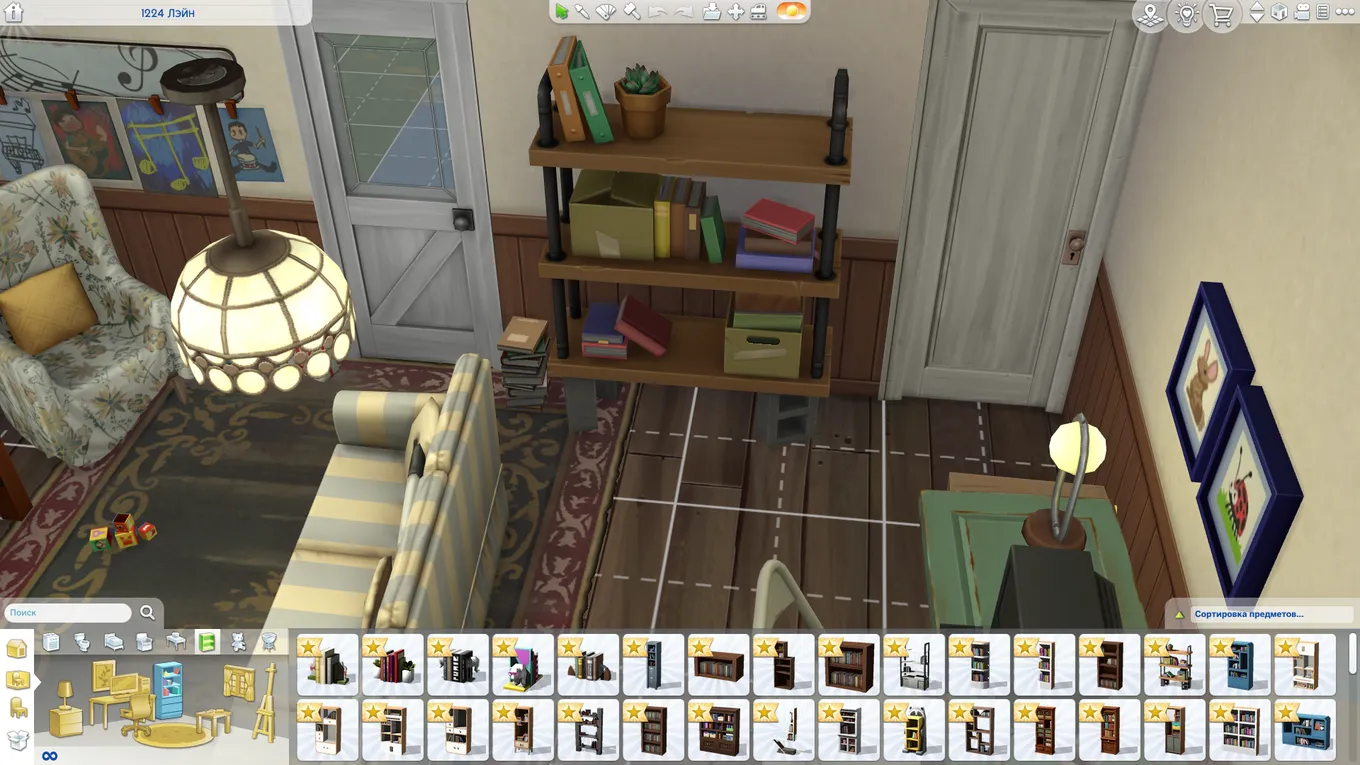 Строительство дома в The Sims 4