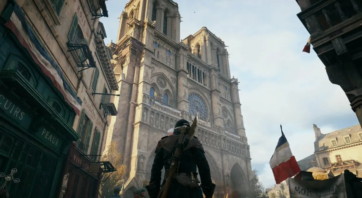 Собор Парижской Богоматери (Нотр-Дам де Пари) в Assassin’s Creed Unity