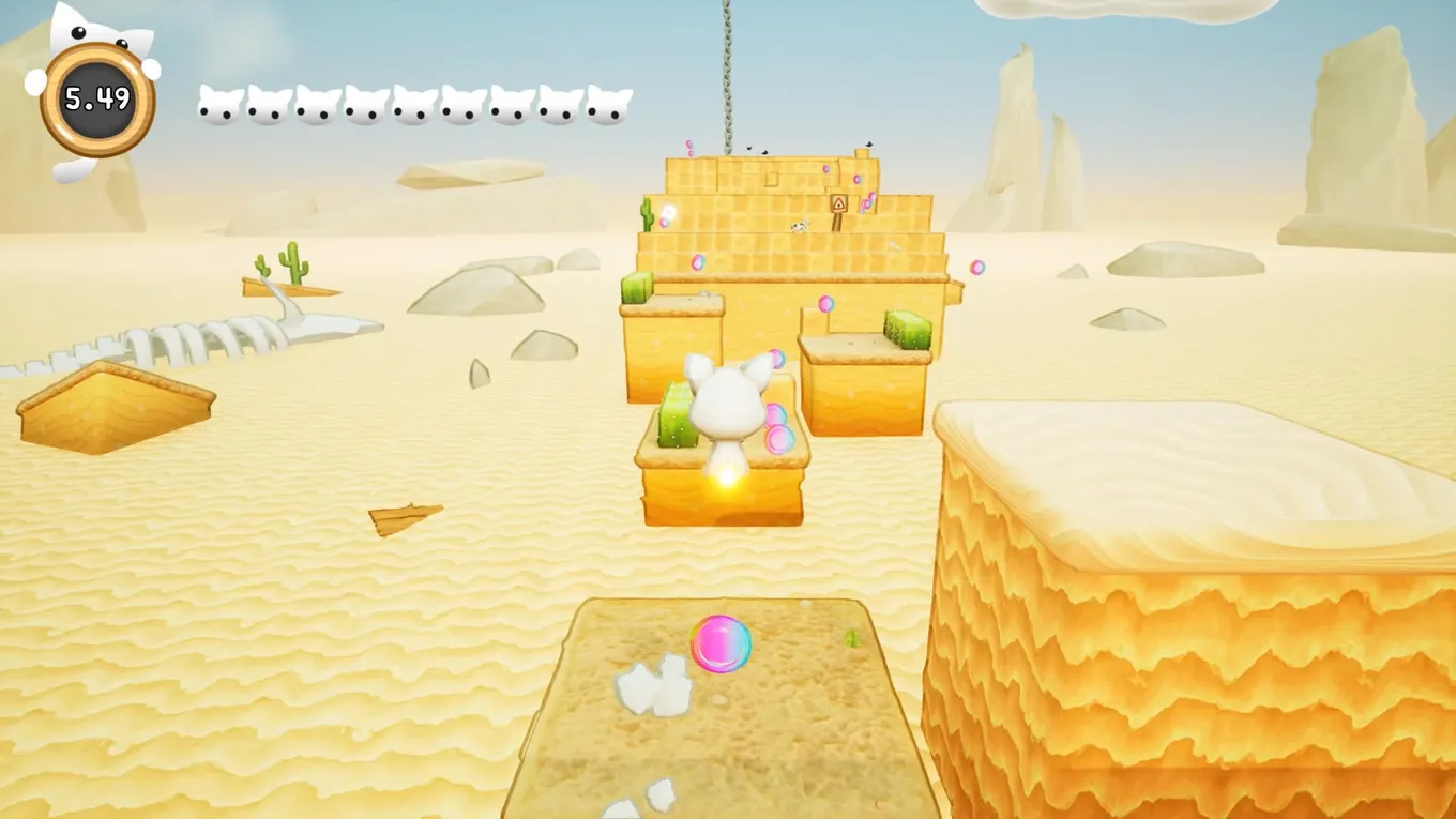 Neko Ghost, Jump