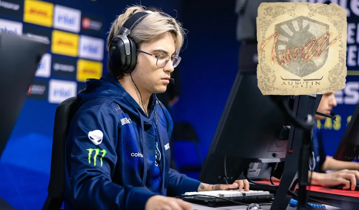 Рассел Twistzz Ван Далкен и его автограф из новой капсулы