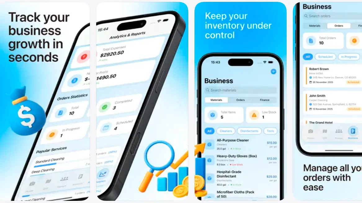 По описанию в App Store Spotluma похожа на обычный рабочий инструмент для менеджеров уборки