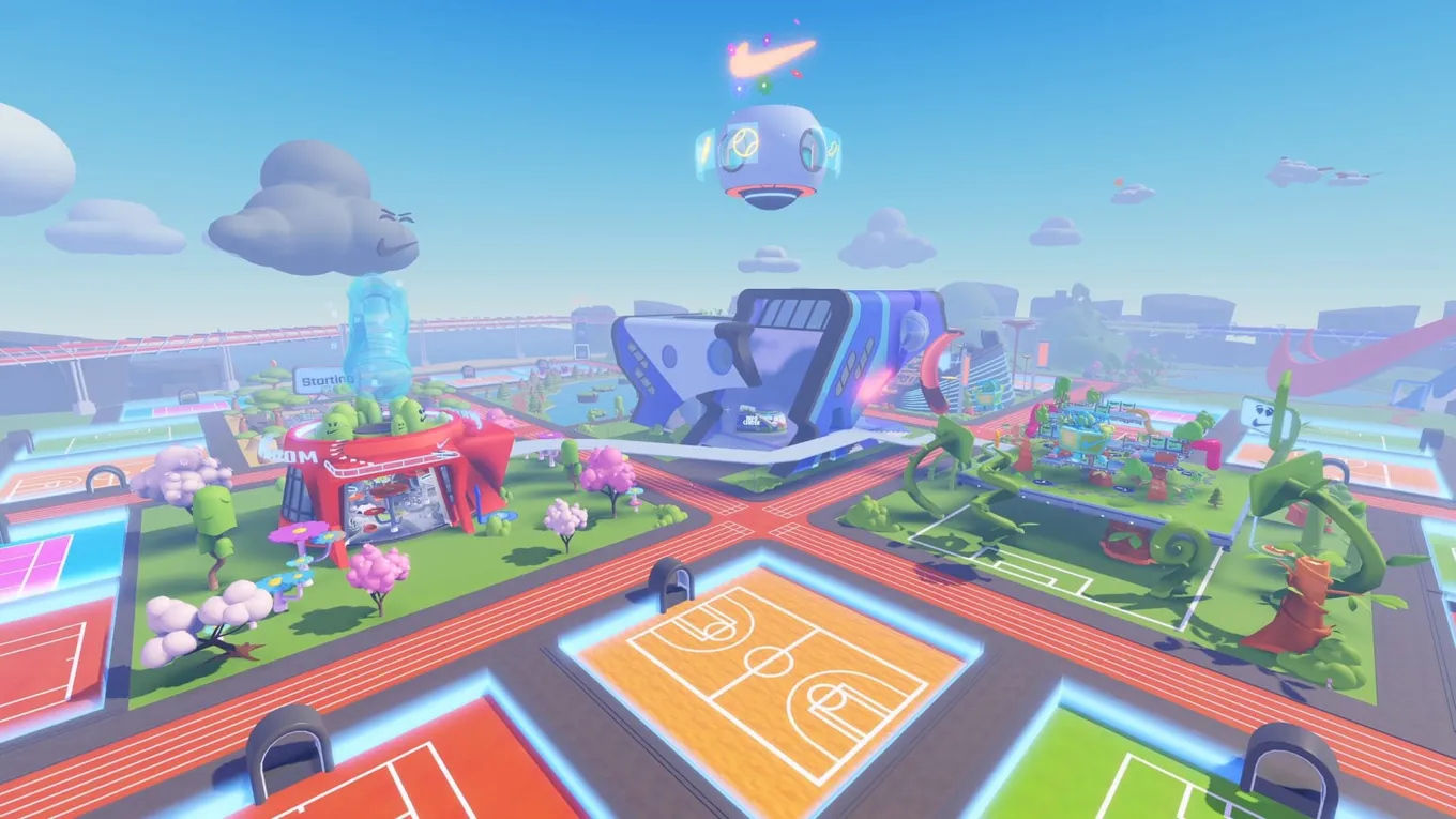 Карта Nike в Roblox