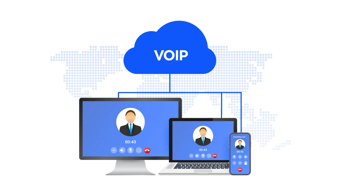 VoIP – технология передачи голоса путём локальной сети или интернета с использованием протокола IP