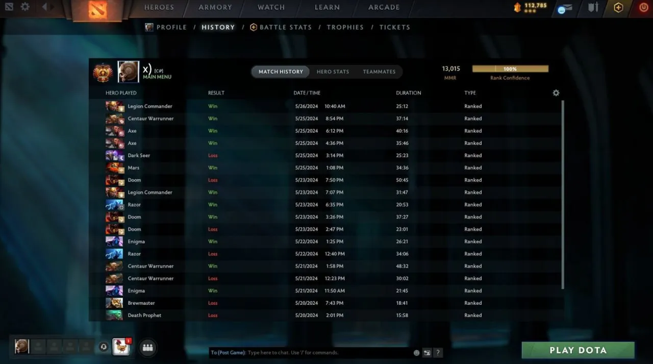 Йонас SabeRLighT- Волек смог набрать 13 000 MMR в матчмейкинге Dota 2