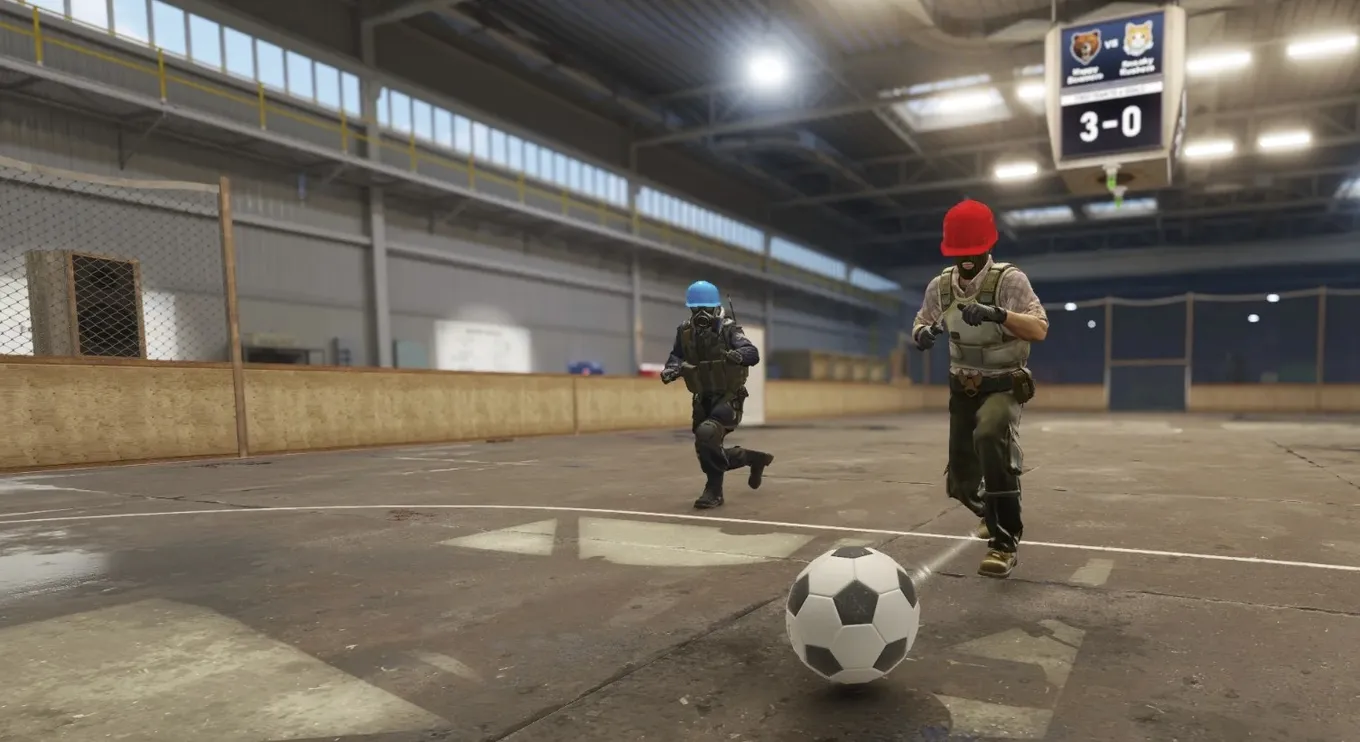 Карта Futsal в Counter-Strike 2