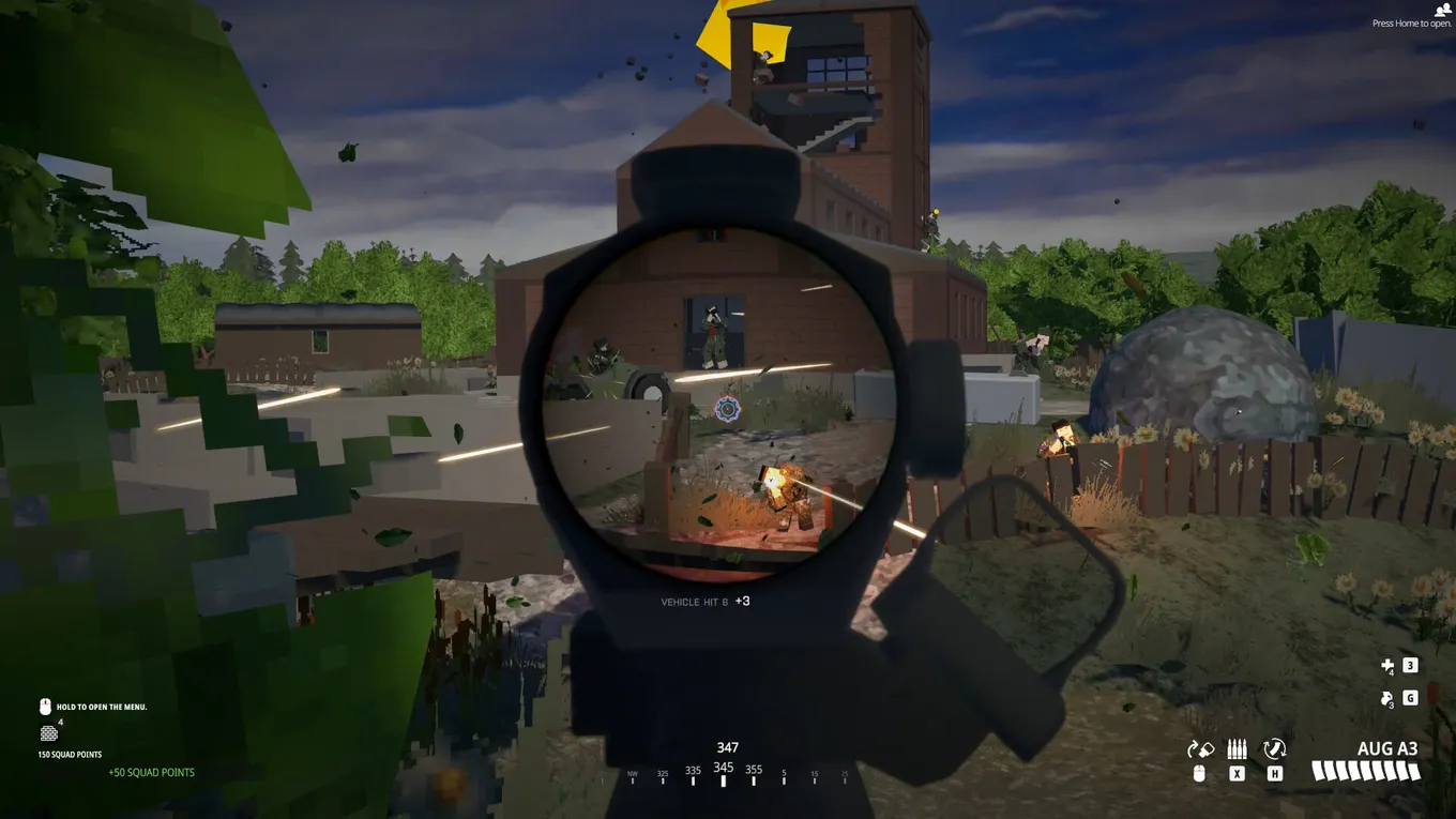 Геймплей BattleBit Remastered