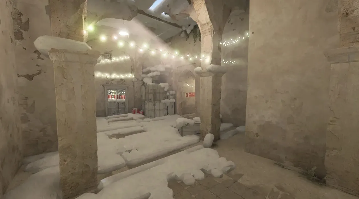 Новогодняя версия Dust 2