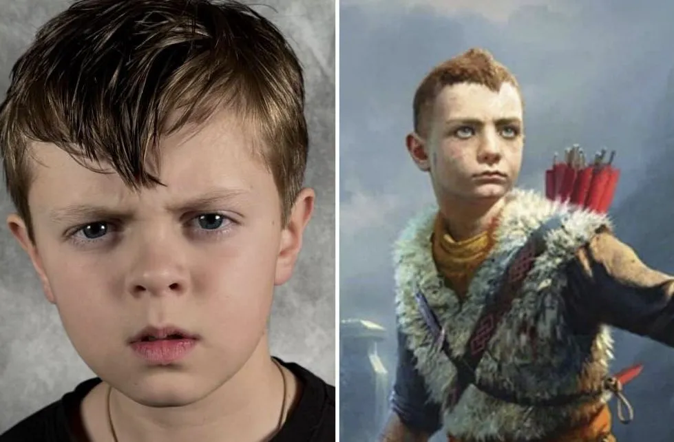 Каллум Винсон и сын Кратоса в God of War
