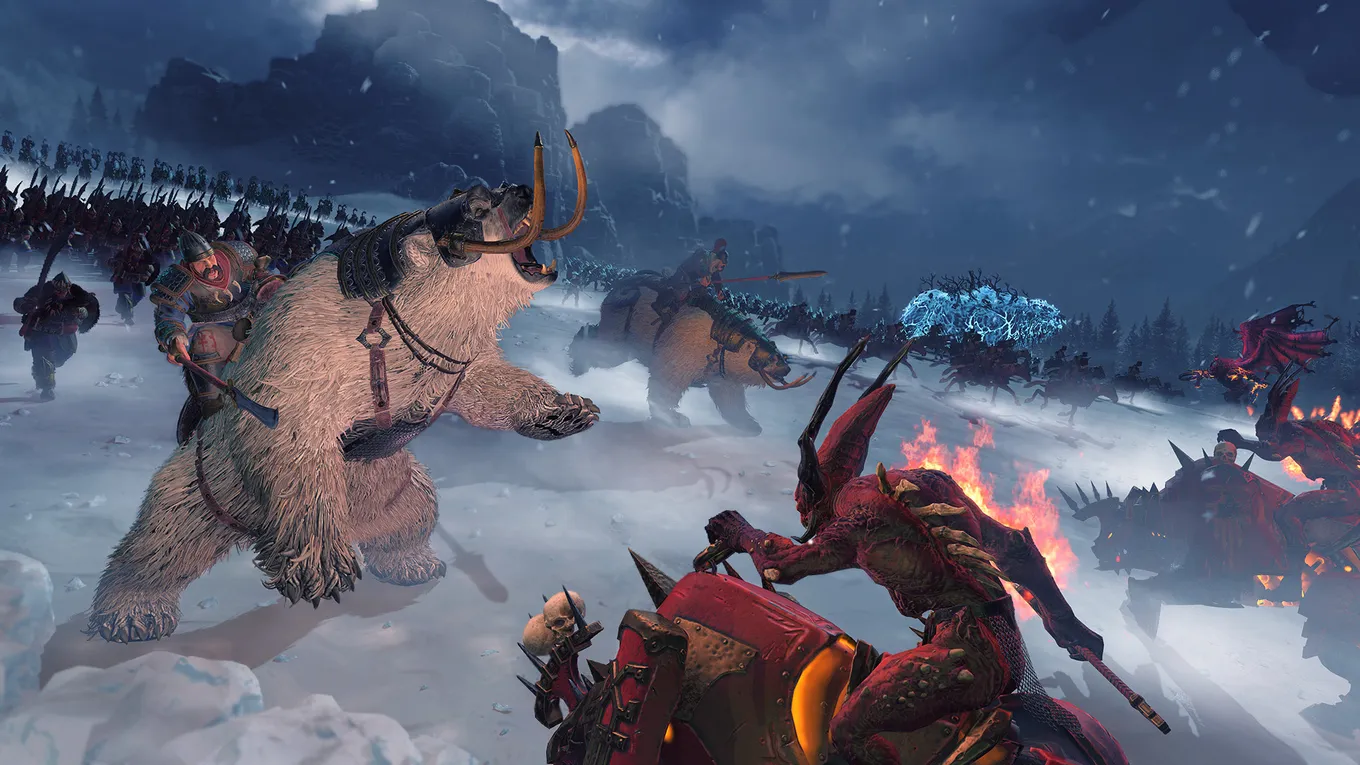Как ослабить армию ИИ в Total War: Warhammer 3