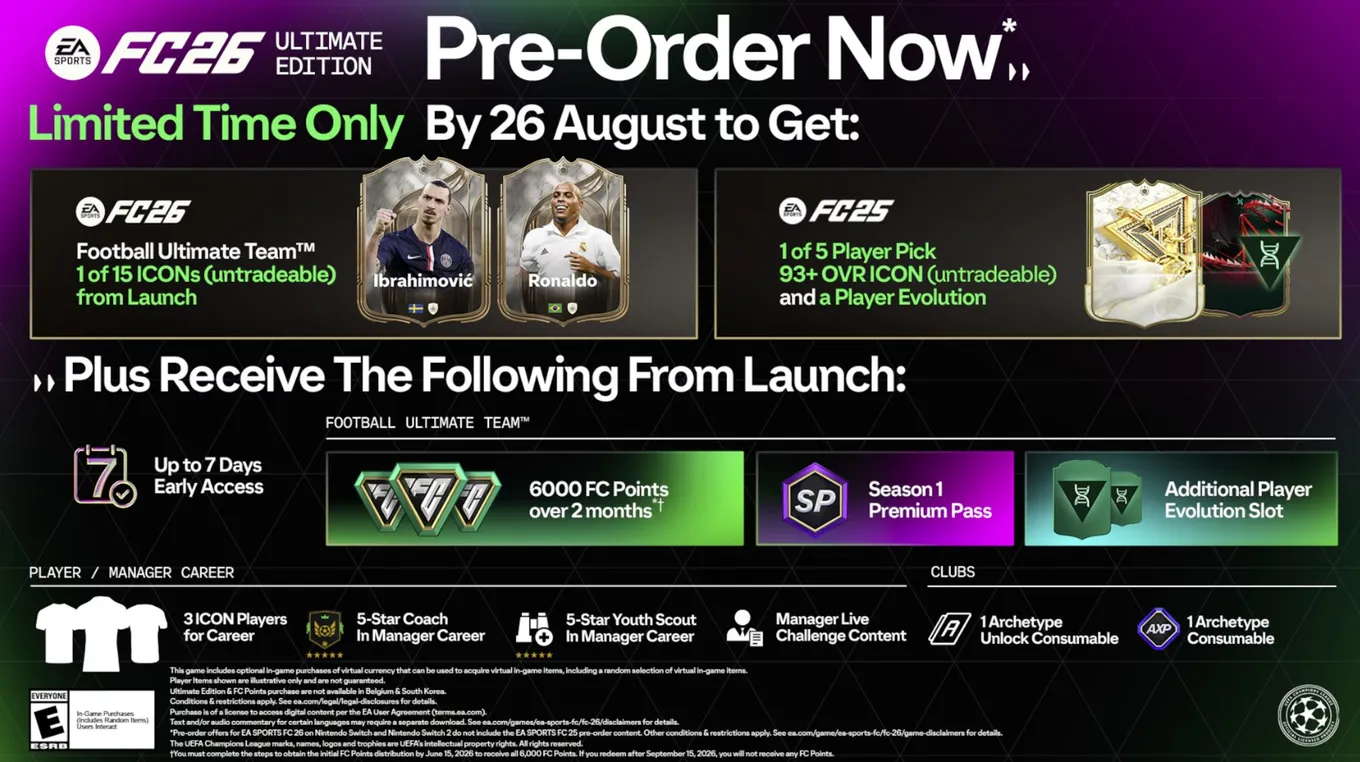 Предзаказ EA Sports FC 26