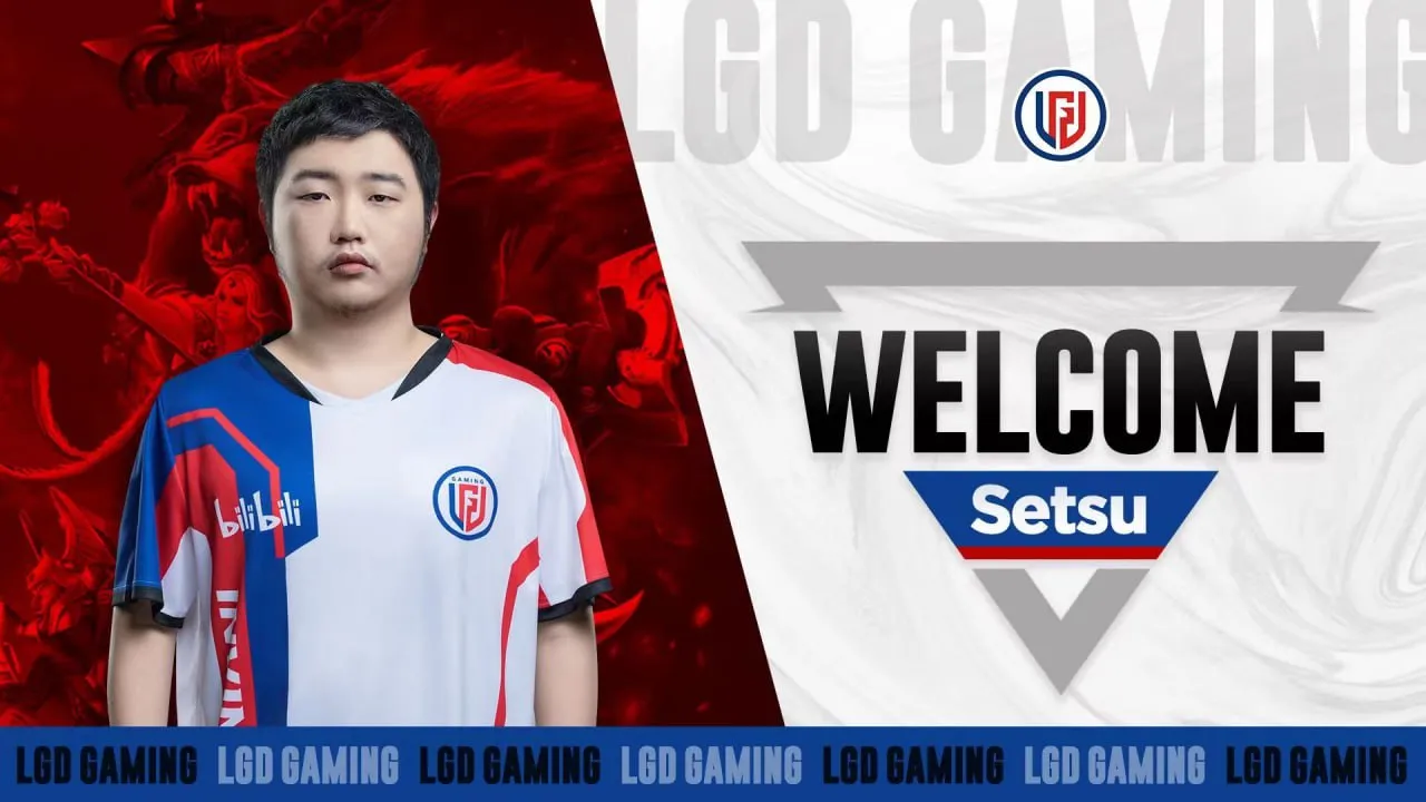 Setsu стал новым мидером LGD