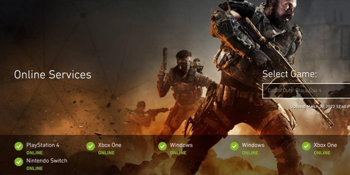 Call of Duty: Black Ops 4&nbsp;