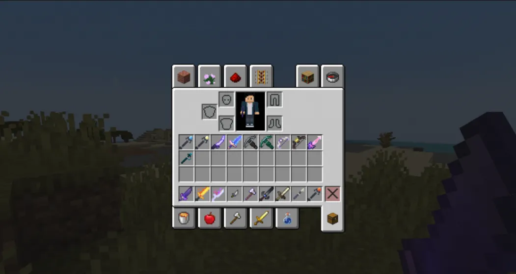 Оружие из мода Spellbound Weapons