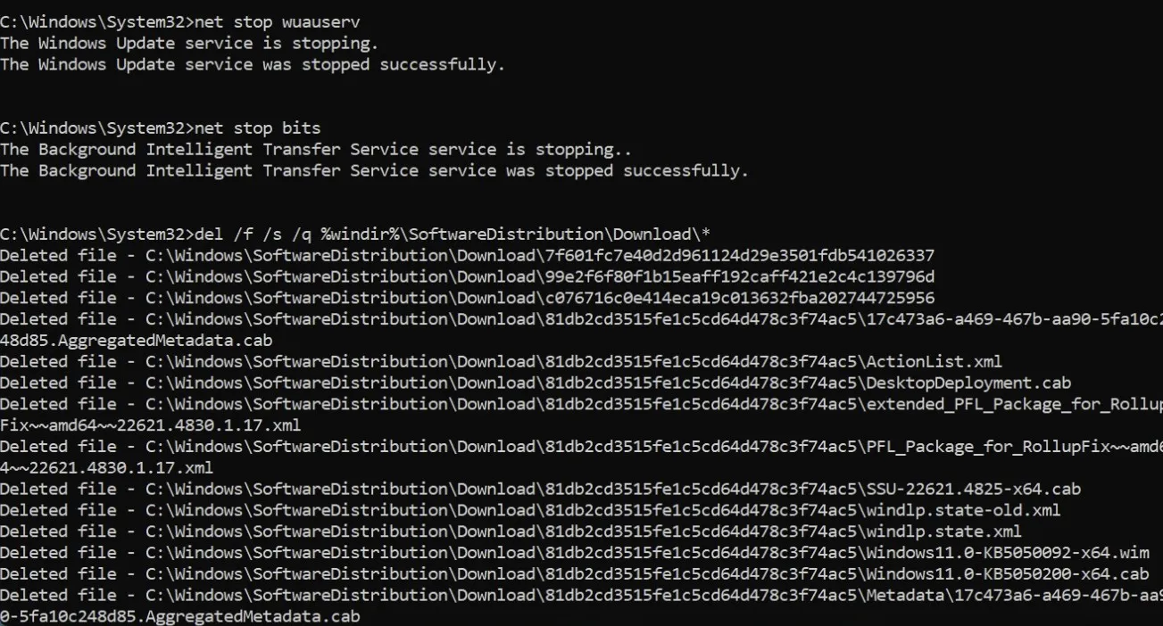 Командная строка Windows 11