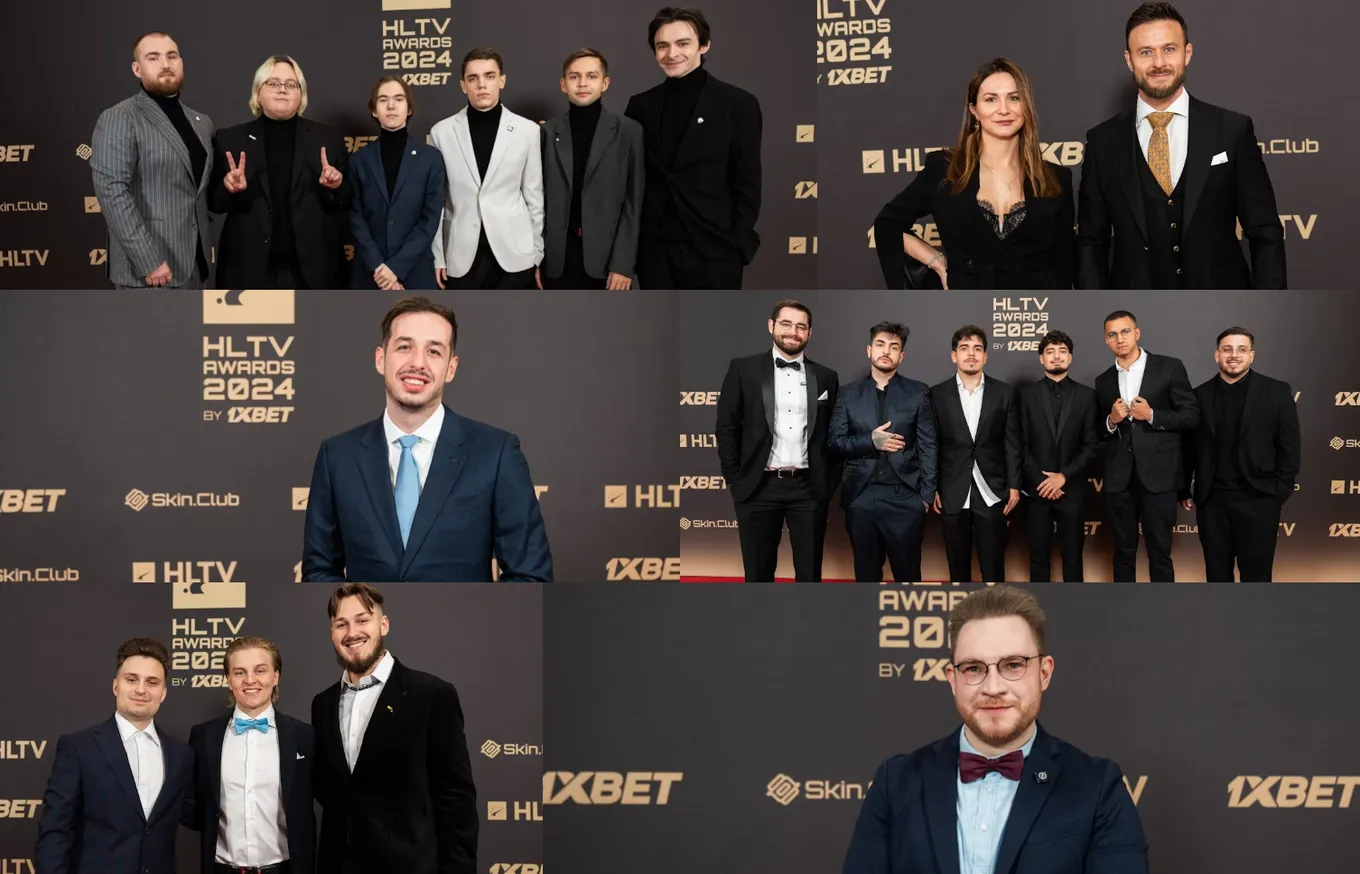 Другие небезызвестные команды, легенды и контент-мейкеры на HLTV Awards 2024