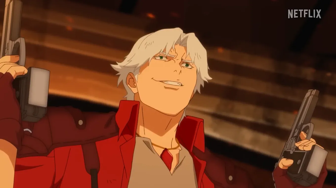 Главный герой аниме Devil May Cry получеловек-полудемон – Данте