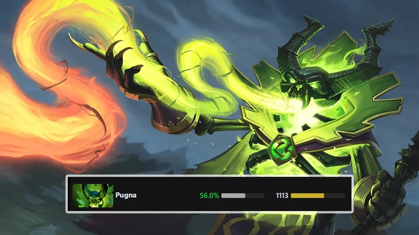 Статистика и винрейт Pugna