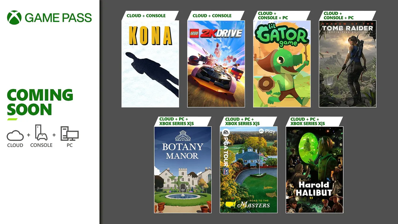 Анонс игр в Game Pass