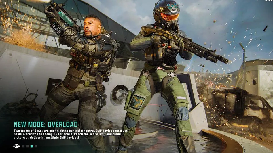 Второе слитое изображения из Call of Duty: Black Ops 7 (новый режим с вингсьютами)