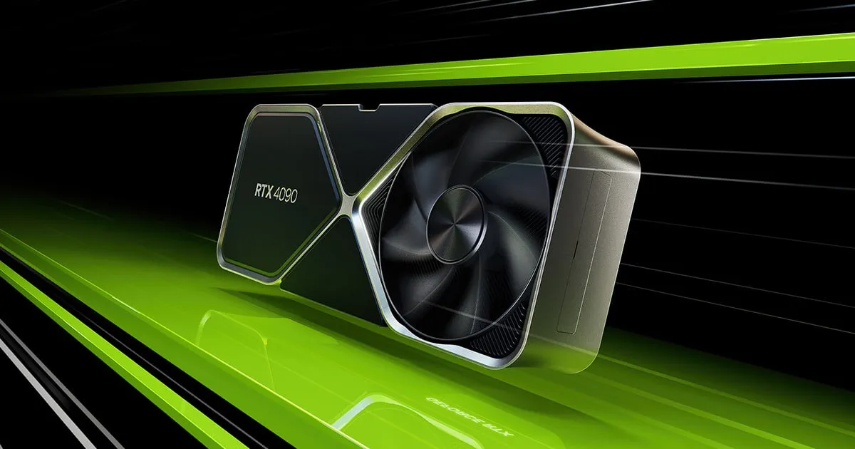 Крайняя вышедшая видеокарта GeForce RTX 4090