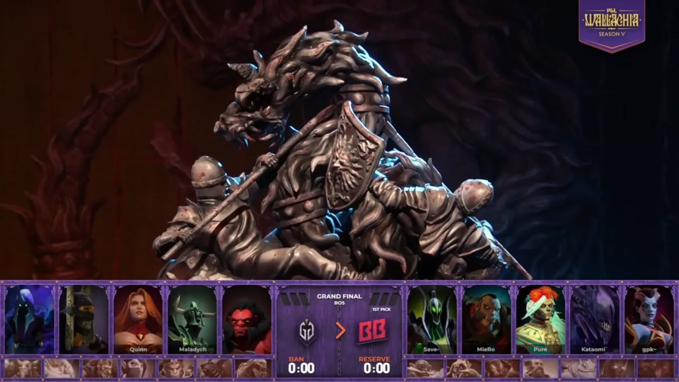 Пики первой карты Gaimin Gladiators – BetBoom Team