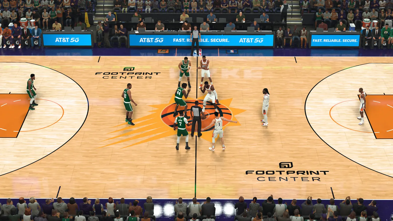 Кадр из NBA 2K23