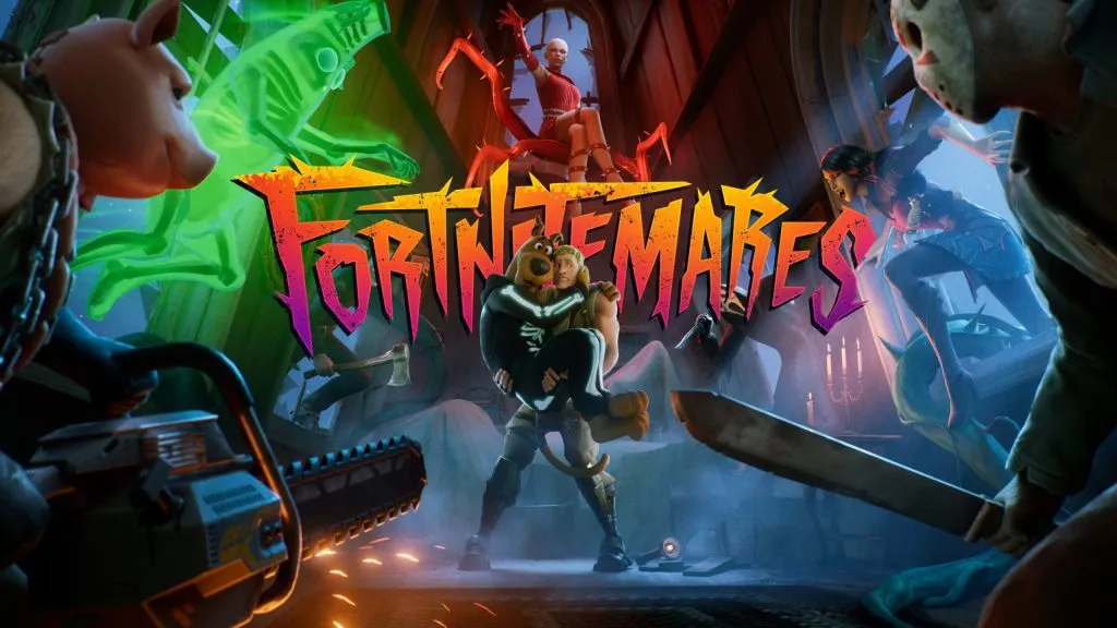 Аста виден за буквами «FOR» в обложке Fortnitemares 2026