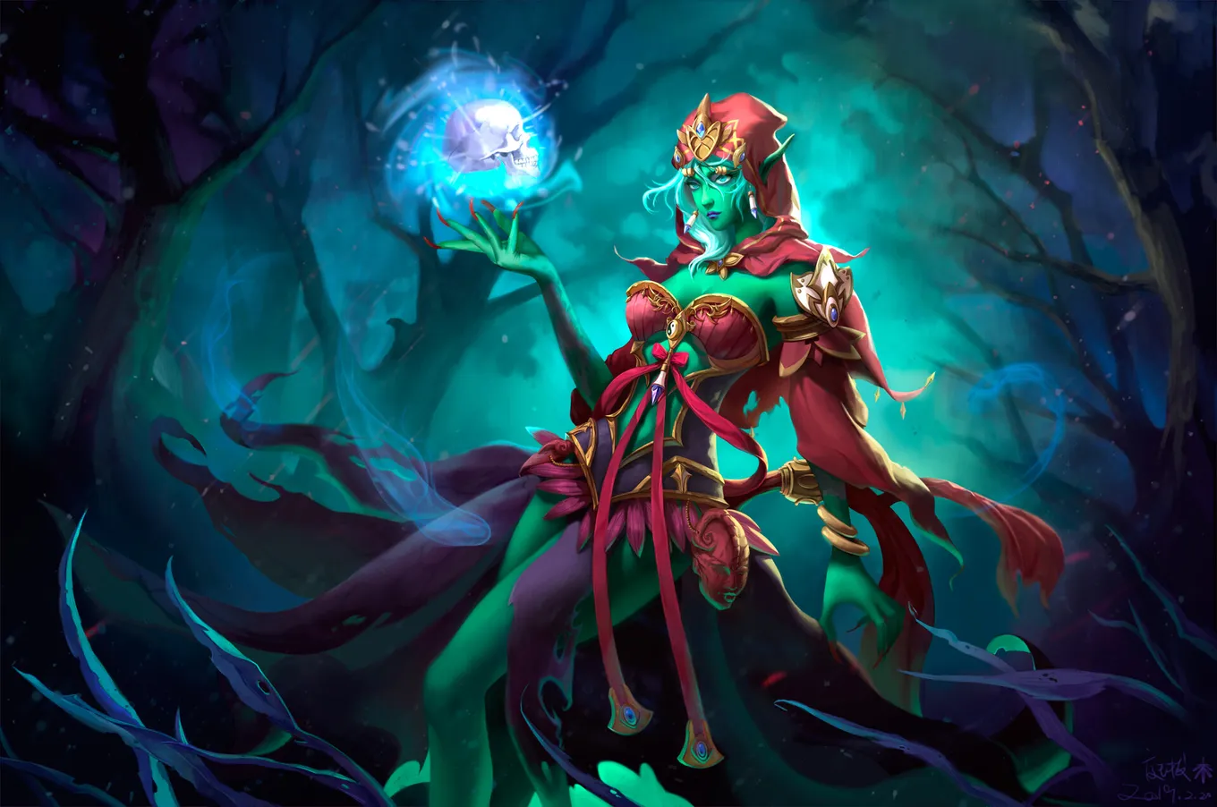 Арт из игры Dota 2