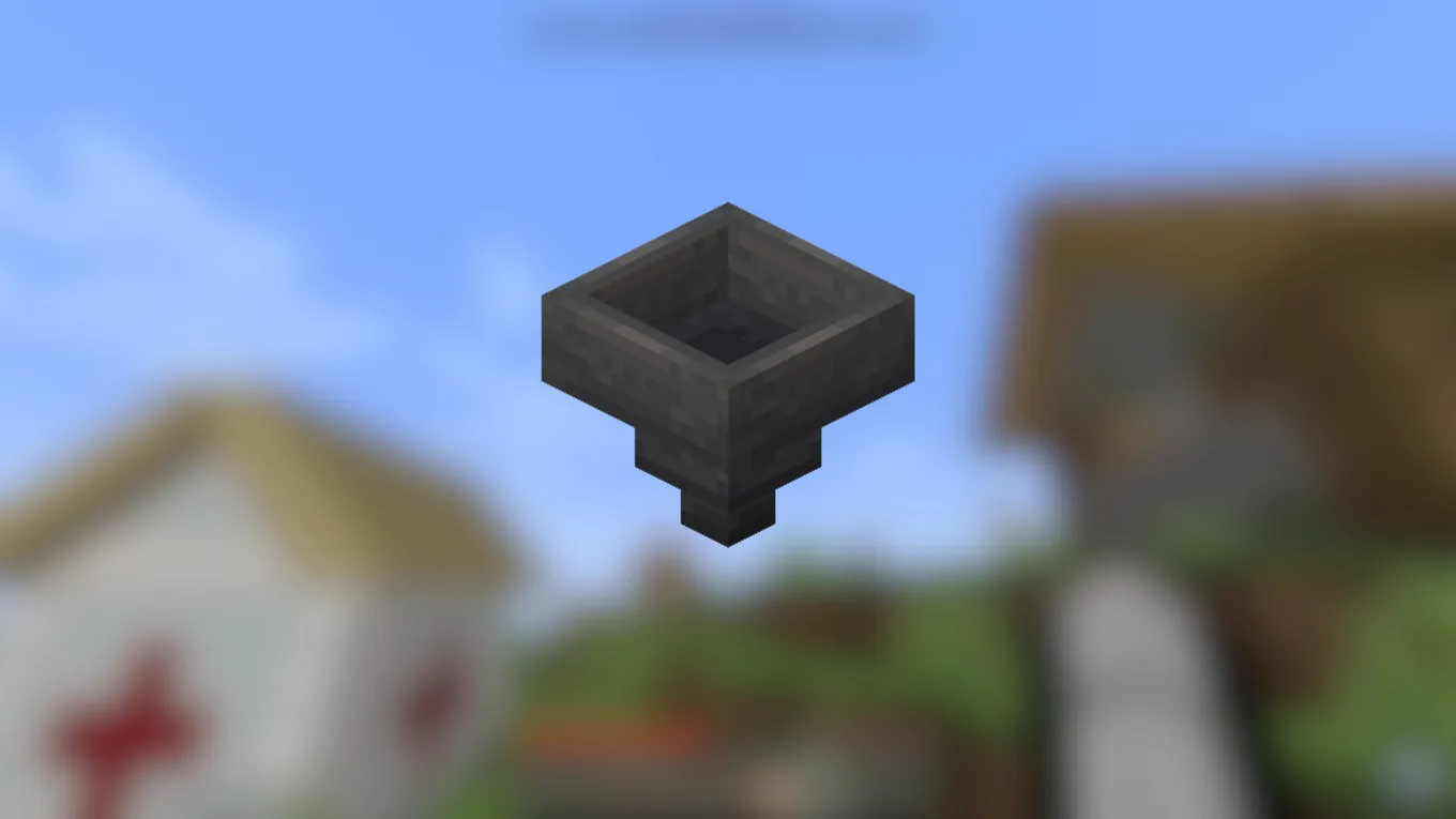 Воронка в Minecraft