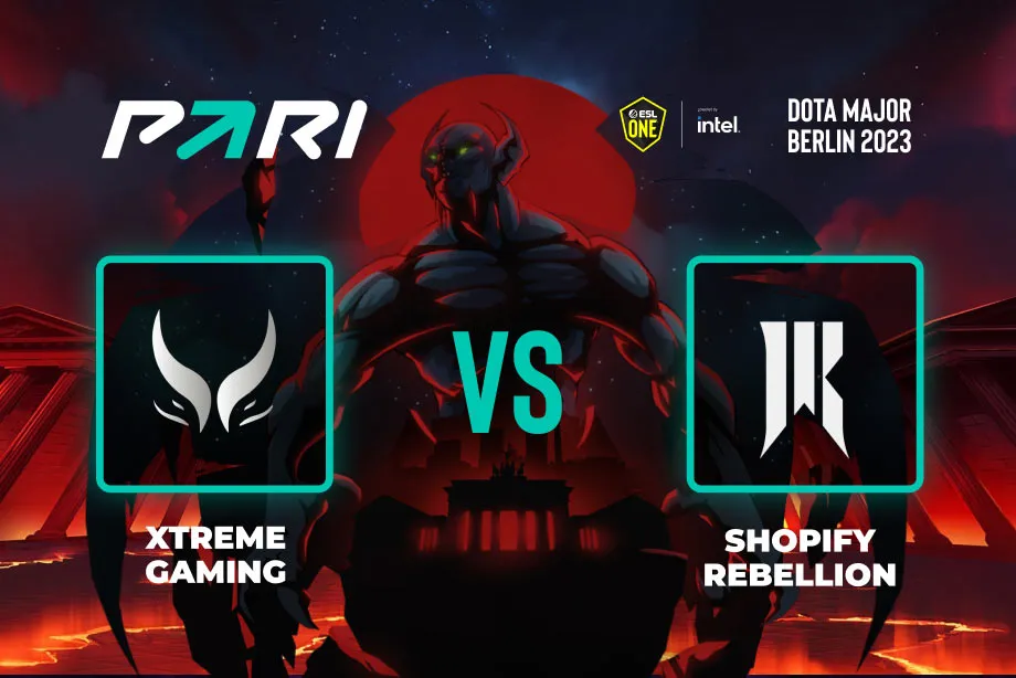 PARI: Shopify Rebellion выбьет Xtreme Gaming из ESL One Berlin Major 2023