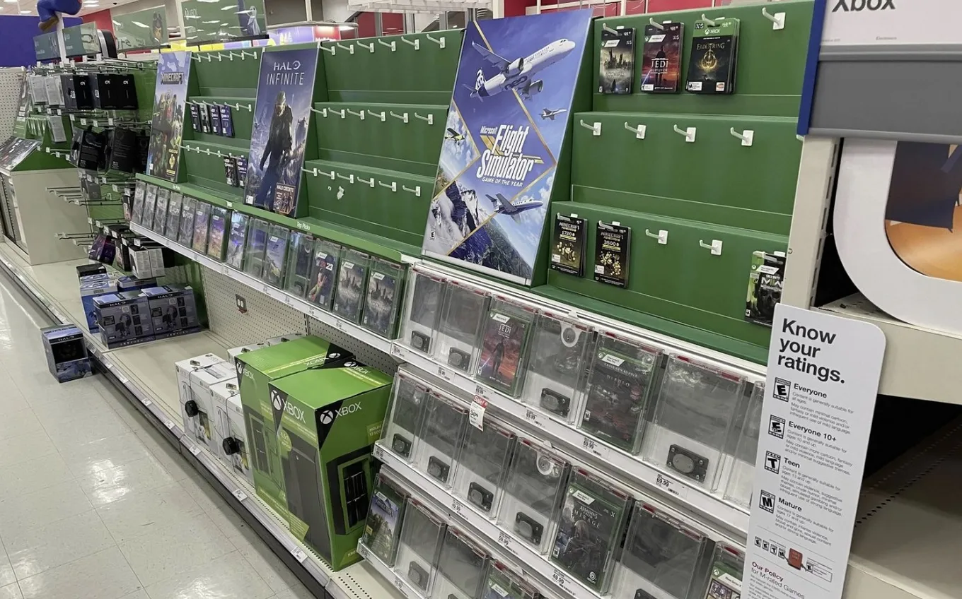 Исчезновение игр в Target и Walmart