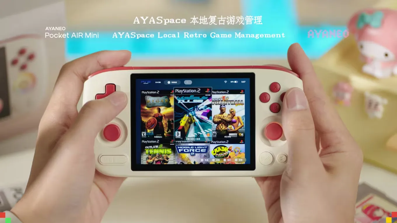 Портативная игровая консоль Pocket Air Mini