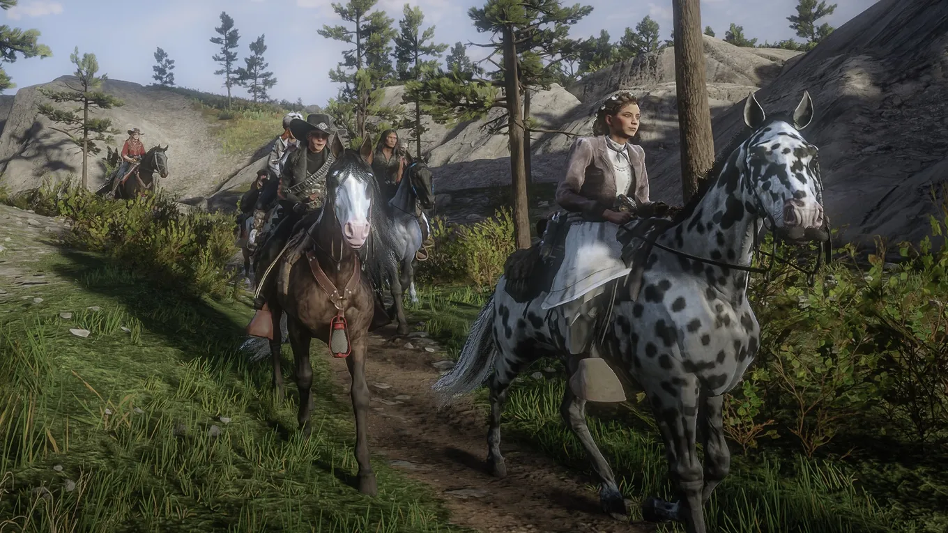 Кадр из игры Red Dead Redemption 2