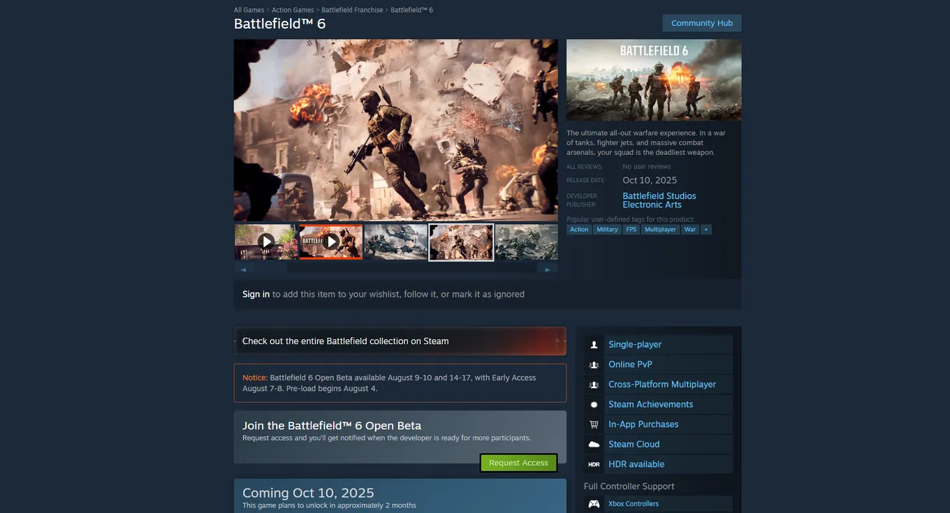 Установка происходит либо через приложение EA App, либо через Steam с иностранным аккаунтом