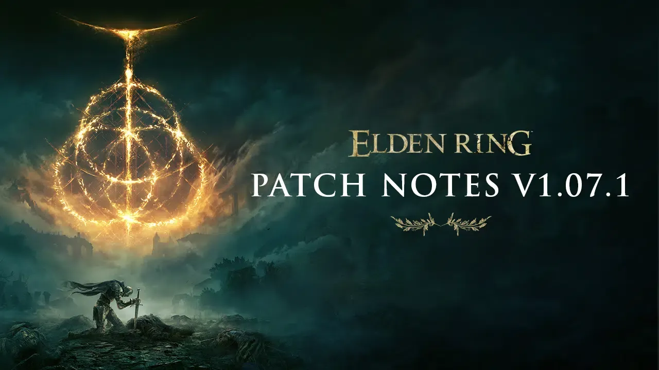 Маленький патч 1.07.1 для Elden Ring содержит балансные корректировки