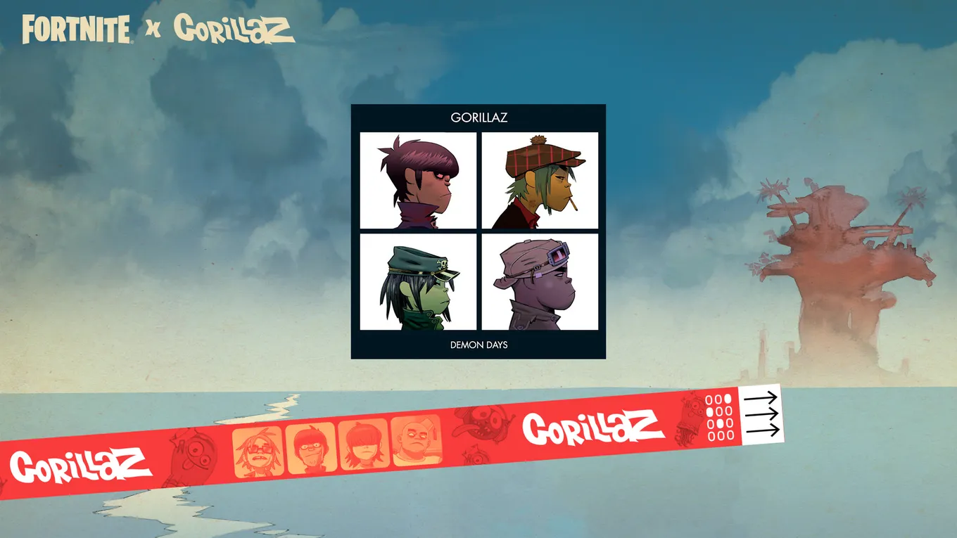 Культовый трек Clint Eastwood из альбома Gorillaz доступен для исполнения в режиме Festival по умолчанию