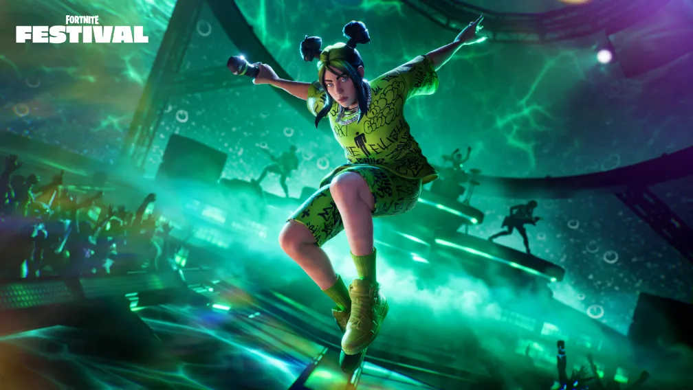 Билли Айлиш в Fortnite