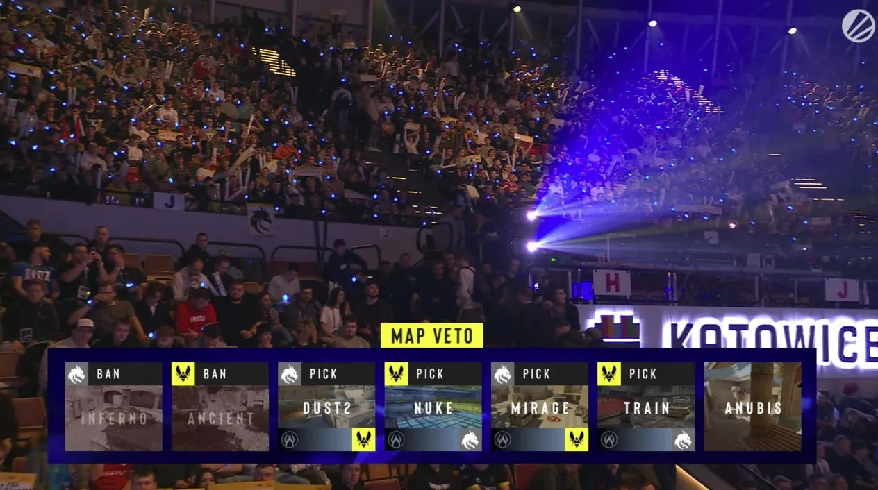 Мап-пик финала IEM Katowice 2025